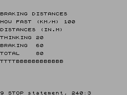 Screen from Fast Brakes