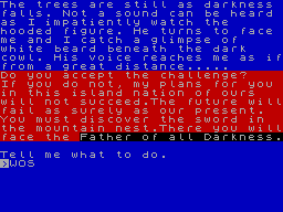 Screen from Father of Darkness