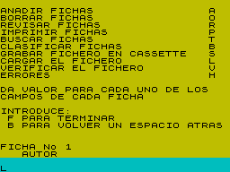 Screen from Fichero Musical
