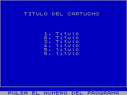 Screen from Ficheros de Carga Automatica en Microdrive