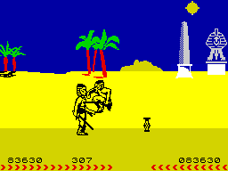Screen from Fighting Warrior