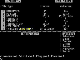 Screen from File-Changer