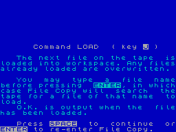 Screen from File Copy