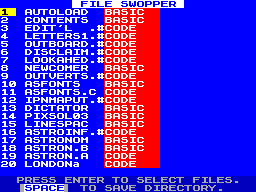 Screen from File Swopper