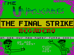 Screen from Final Strike 1
