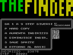 Screen from The Finder