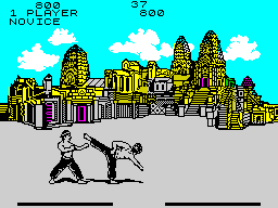 Screen from Fist II: The Legend Continues