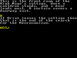 Screen from A Fistful of Necronomicons