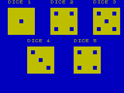 Screen from Five Dice