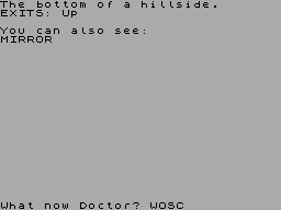 Screen from The Five Doctors