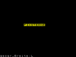 Screen from Fixsterne