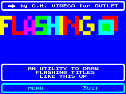 Screen from Flashy!