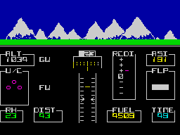 Screen from Flight Path 737