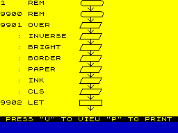 Screen from Flow-Chart