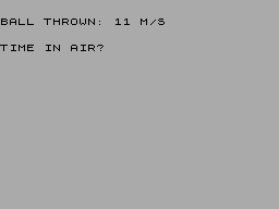 Screen from Fly Ball
