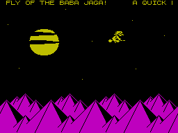 Screen from The Fly
