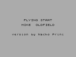 Screen from Flying Start