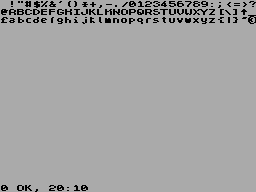 Screen from Font [1]