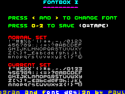 Screen from Fontbox I