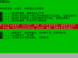 Screen from Football Boxform