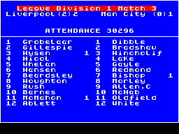 Screen from Football Champions