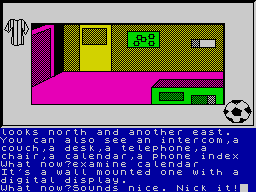 Screen from Football Frenzy