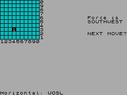 Screen from The Force