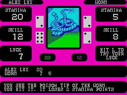 Screen from The Forest of Doom