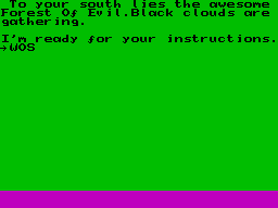 Screen from Forest of Evil