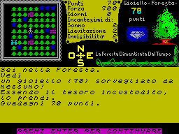 Screen from La Foresta Dimenticata dal Tempo