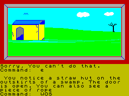 Screen from Forgotten Island