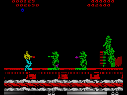 Screen from Forgotten Worlds