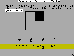 Screen from Fractions