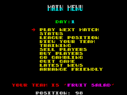 Screen from Freaky Footy