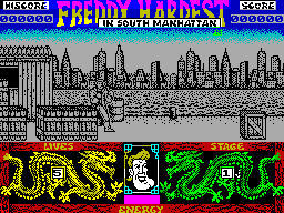 Screen from Freddy Hardest en Manhattan Sur