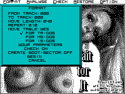 Screen from Free Format