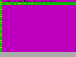 Screen from Frequency Analyser