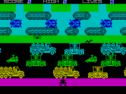 Screen from Frog Hopper