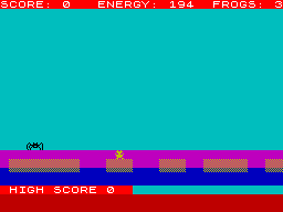 Screen from Frog on a Log