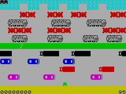Screen from Frog Run