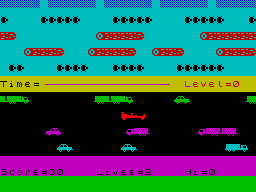 Screen from Froggy 2