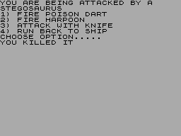 Screen from From the Depths of Time