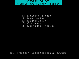 Screen from Front End