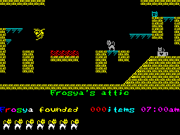 Screen from Frosya the Cat