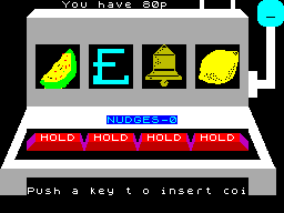 Screen from Fruit Machine