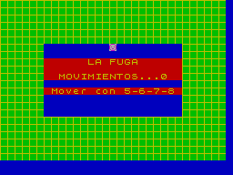 Screen from La Fuga