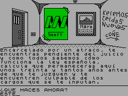 Screen from La Fuga