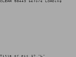 Screen from Full Screen Graphics