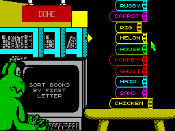 Screen from Fun School 4 for 5-7 Year Olds