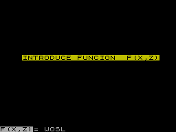 Screen from Funciones 3D